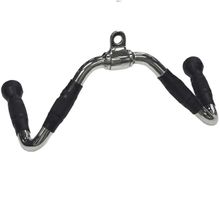 Блочная ручка - тяга к животу