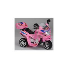 Rich Toys С 051 Электромотоцикл на 3-х колесах розовый