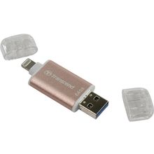 Накопитель Transcend    TS64GJDG300R    JetDrive Go 300R USB3.1   Lightning Flash Drive 64Gb (RTL)