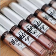 LUXVISAGE Жидкие тени для век Metal hype | ЛюксВизаж. Тон 09 Розовый иней