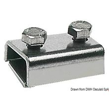 Osculati Зажим тросовый из нержавеющей стали 18 8, 04.184.00