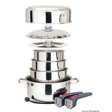 Osculati Stackable pots pans SS inside, 48.700.01