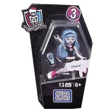 Mega Bloks Monster High Персонажи-монстры Гулия Йелпс 13 деталей