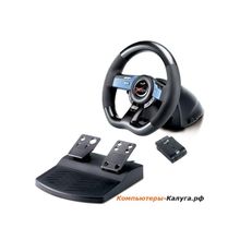 Руль Genius WirelessTrio Racer  с педалями, для PC, PlayStation23, с обратной связью