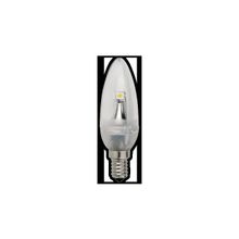 Светодиодная лампа Ecola candle LED 1,7W 220V E14 2800K прозрачная свеча искристая точка 1