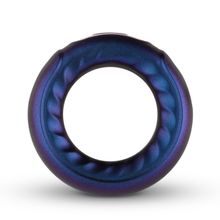 Фиолетовое эрекционное виброкольцо Saturn Vibrating Cock Ball Ring (фиолетовый)