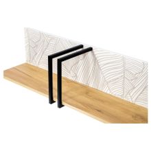 Алмаз. Любимый дом Ройбен Полка навесная 1800 (Дуб золотой Белый)