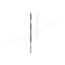 Шпатель стоматологический зуботехнический, двойной, модель 2, длина 17,5 см (арт. 44-444-02-07) KLS Martin, Германия