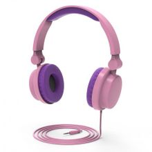 Наушники HIPER LUCKY VTX4 Pink, накладные, детские