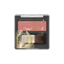 ART-VISAGE Компактные румяна POWDER BLUSH с кисточкой | Арт Визаж
