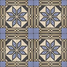 Bestile Art Deco Negro 02 22.5x22.5 см