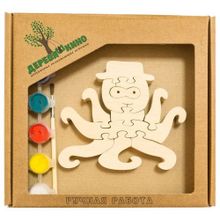 Развивающая игрушка Осьминог с красками, 3+