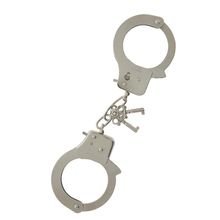 Tonga Металлические наручники с ключиками LARGE METAL HANDCUFFS WITH KEYS (серебристый)