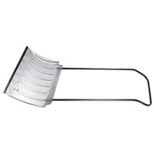 Движок для снега 750 х 420 х 1,8 мм, алюминиевый усиленный СИБРТЕХ