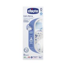 Бутылочка Chicco Well-Being Boy 0 мес.+, сил. соска, ср. поток, РР, 150 мл 310205112