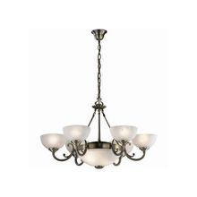 Odeon Light 1989 8 ALICANTE ODL11 001 бронза E14 E27 6x40W + 2x60W