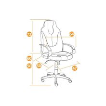 Tetchair Кресло NEO (1), черный синий