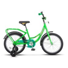 Детский велосипед STELS Flyte 18 Z011 зеленый 12" рама