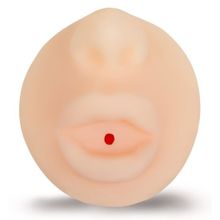 Нежный реалистичный мастурбатор-ротик (225471)