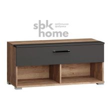 Модули SbkHome Ханна ПХ-6 Тумба низкая (90*371*420), дуб галифакс