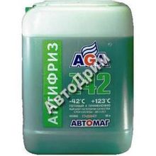 AGA 050 Z  Антифриз -42С зеленый 10 литров