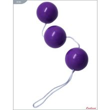Eroticon Фиолетовые тройные вагинальные шарики