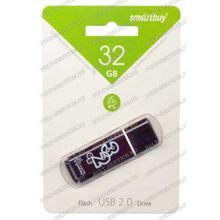 Флешка 32 Gb SmartBuy Glossy Black