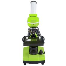 Микроскоп Bresser Junior Biolux SEL 40–1600x, зеленый