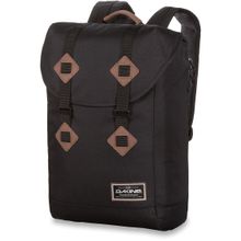 Модный повседневный практичный мужской городской стильный рюкзак Dakine Trek 26L Black черный с ромбами