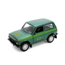 Welly Lada 4х4 Лесоохрана 1:34-39