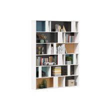 Алмаз. Любимый дом Милтон Стеллаж 1600 (Белый ткань шенилл EVVA DJT)