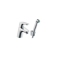 Смеситель для умывальника с гигиенической лейкой, Focus E2, Hansgrohe 31926000