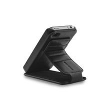 zzCase Sundial Bridge Leather (черный) - чехол для iPhone 4