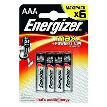 Energizer Батарейки Energizer MAX E92 AAA1,5V - 6 шт.