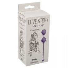 Lola toys Фиолетовые вагинальные шарики Love Story Empress Lavender Sunset (фиолетовый)