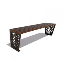 Банкетка садовая «ГАРНИЗОН» (1,8м)