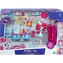 MY LITTLE PONY (Hasbro) My Little Pony B8824 Equestria Girls Игровой набор мини-кукол Пижамная вечеринка B8824