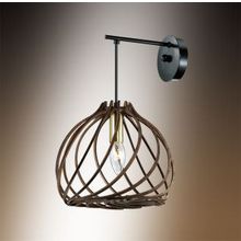 Бра декоративное SPIRA коричневый E27 1*40W 2893 1W