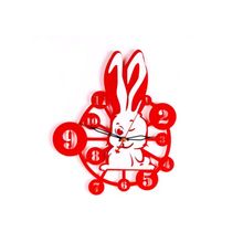 Часы зайчик