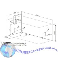 Акриловая ванна Aquanet Nord 160x70