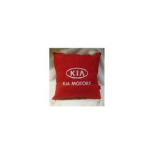  Подушка Kia motors красная с кистями белыми
