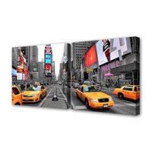 Toplight Модульная картина По улицам Нью-Йорка III Toplight 50x100см TL-M2049 ID - 250947