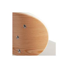 Tetchair Кресло CRAFT, натуральный, кож зам белый