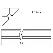 Угловой элемент L=3,3м вес 53,72кг