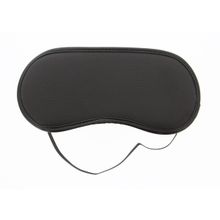 Blush Novelties Чёрная полиуретановая маска Blindfold (черный)