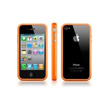 Бампер для IPhone 4 orange