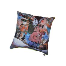 Подушка "из лесу елочку взяли мы домой"