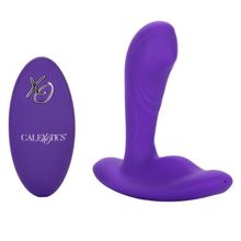 Фиолетовый вибромассажёр простаты Silicone Remote Pinpoint Pleaser (фиолетовый)