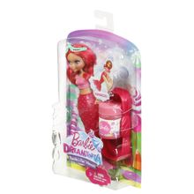 Barbie Маленькая русалочка с мыльными пузырями красная