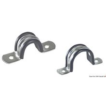 Osculati U-clip rubber-coated AISI 304 12 mm, 18.040.12